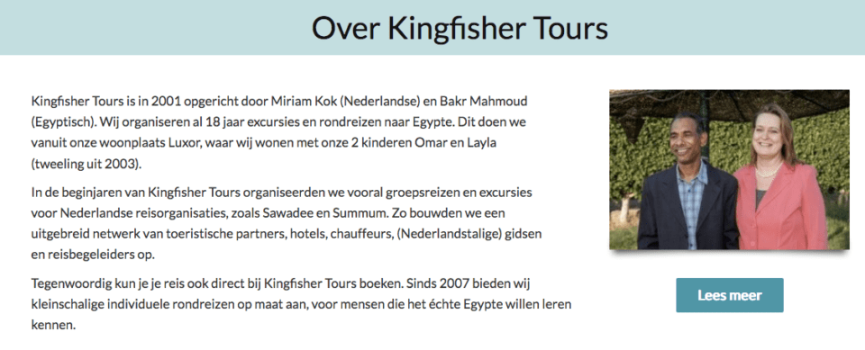 Over Kingfisher Tours