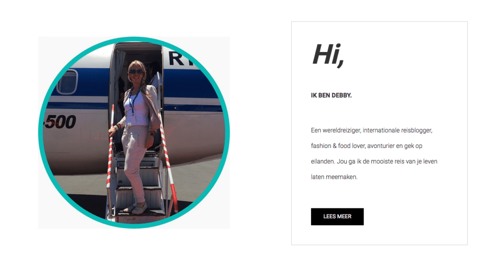 Travelboutique 'over debby'