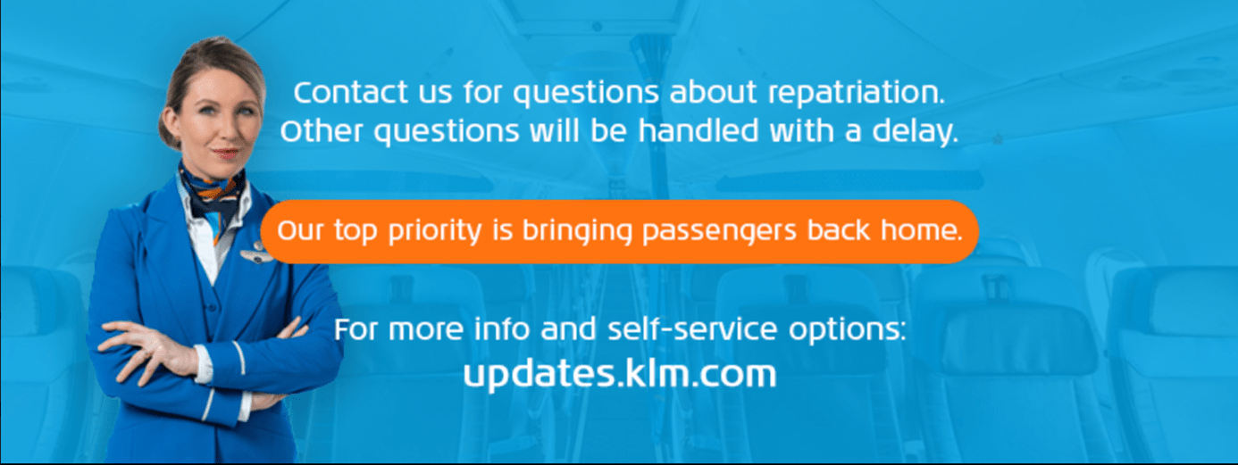 KLM header