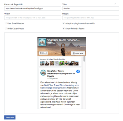 Facebook plugin