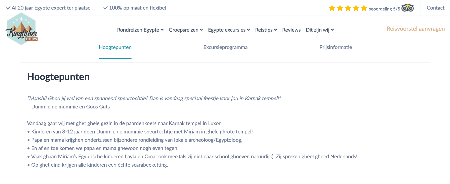 10. schrijven voor ideale gast